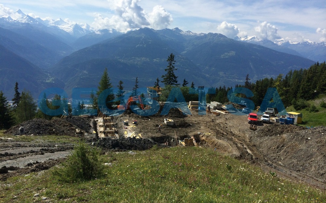 Montana: Télésiège de cabane de Bois